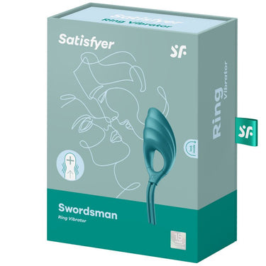 Anello regolabile stimolante Swordsman con vibrazioni e silicone morbido